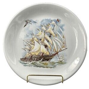 Royal Doulton Hotelware Ship on the Ocean Dinner Plate made in England Steelite